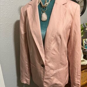 Nwt Elegant Pink Women's Blazer by A. New day